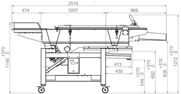 Table vibrante Gros Debit