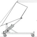 Bac basculant inox