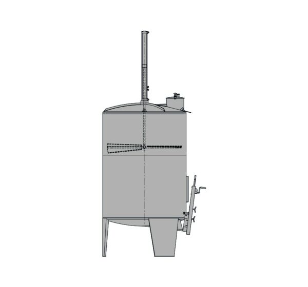 CUVE FD-MT - AVEC PIGEAGE AUTOMATIQUE