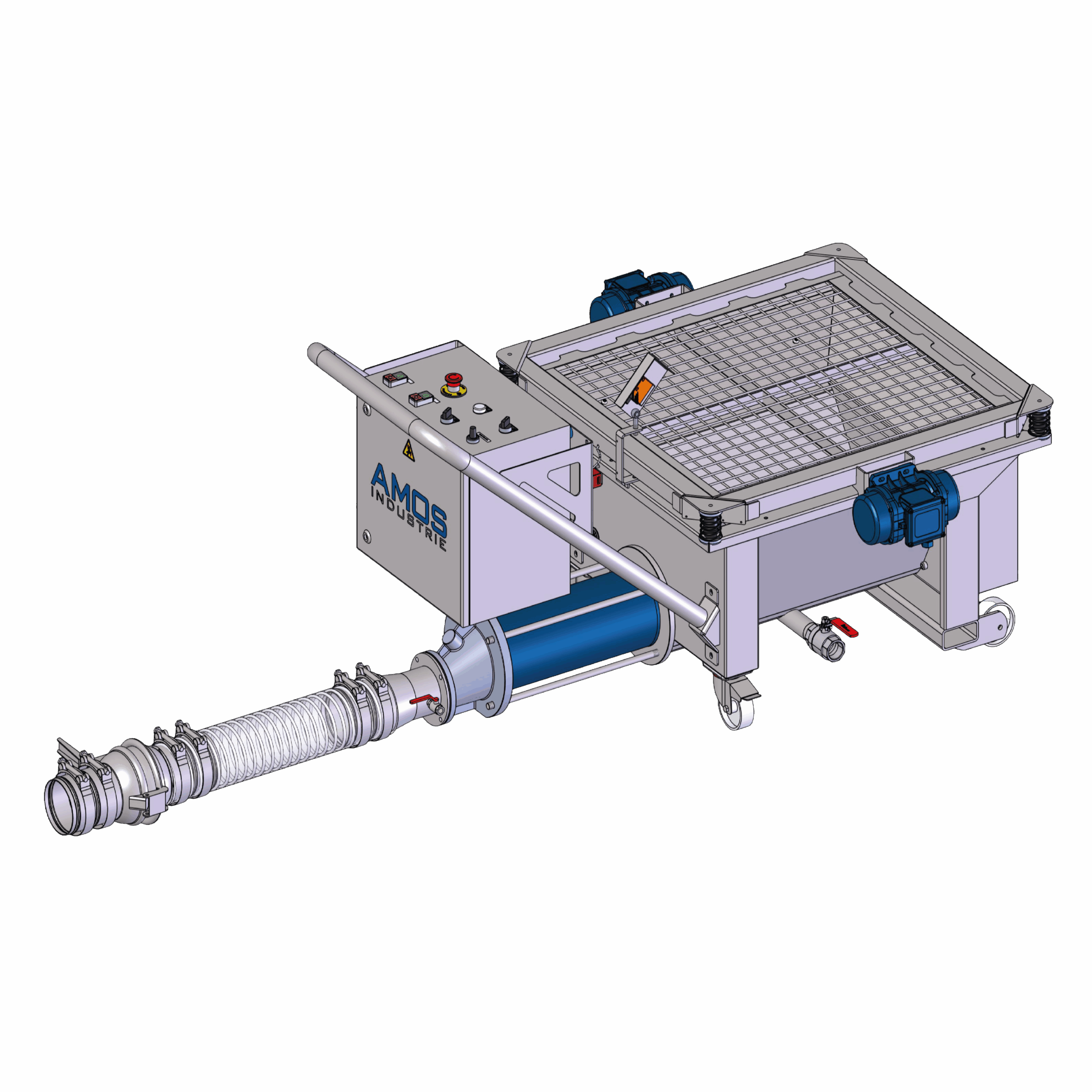 Pompe à vendange égrappée AMP 815 - 1 vitesse