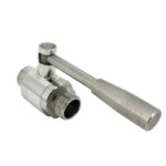 Vanne à boule inox mâle - mâle 3/4 "sans bouchon