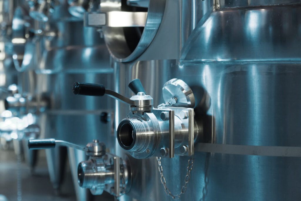 cuve inox industrielle